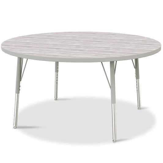 36 Round Gray Table